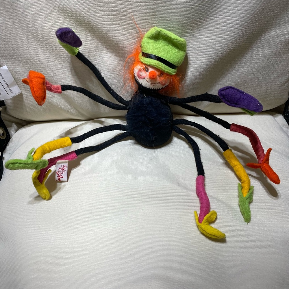 Vintage Annalee 1991 Halloween Spider
